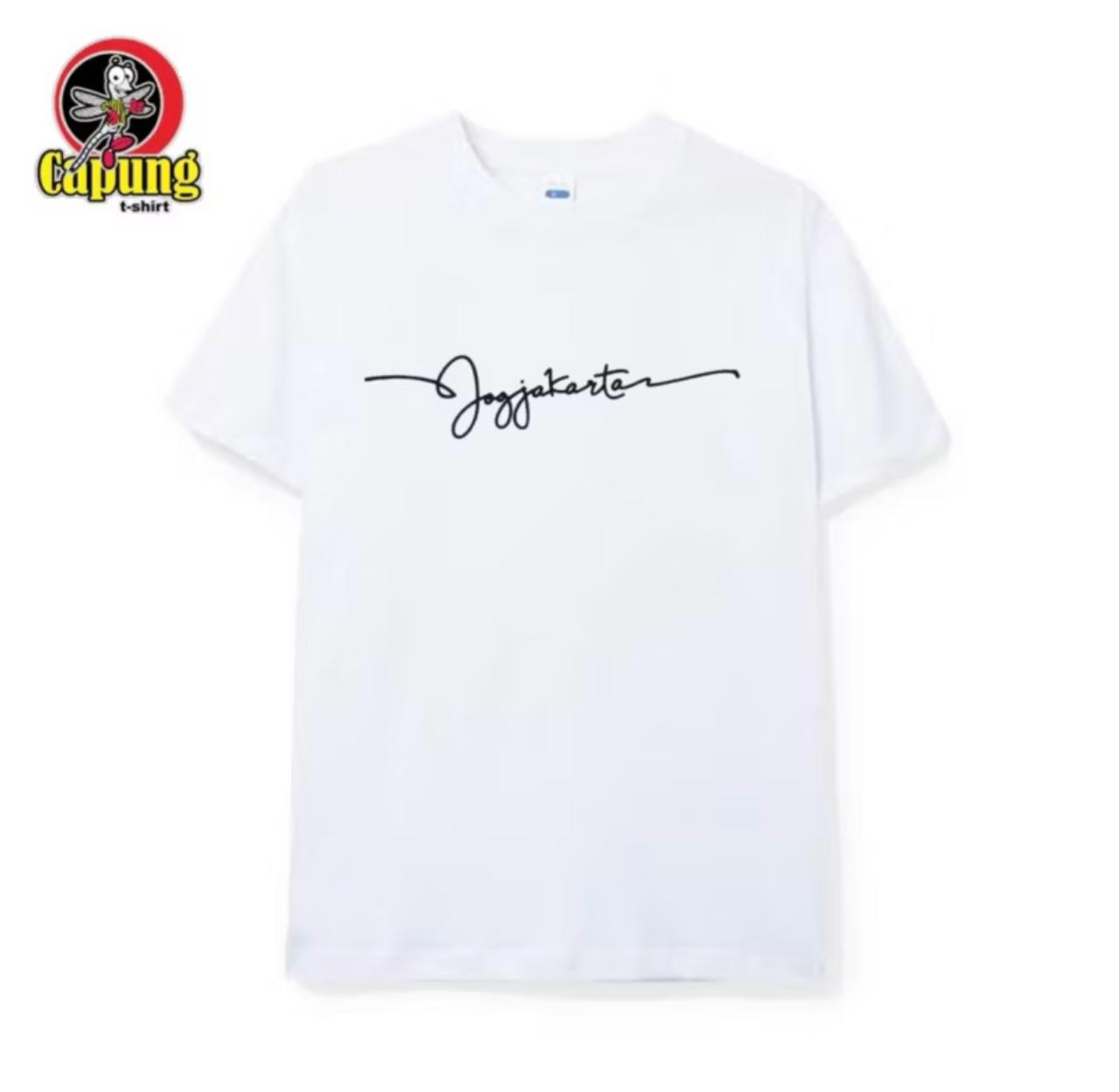 Kaos Jogja Warna Putih
