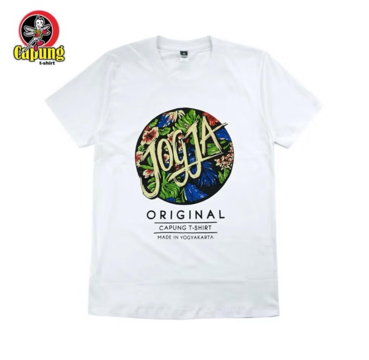 Kaos Jogja Warna Putih